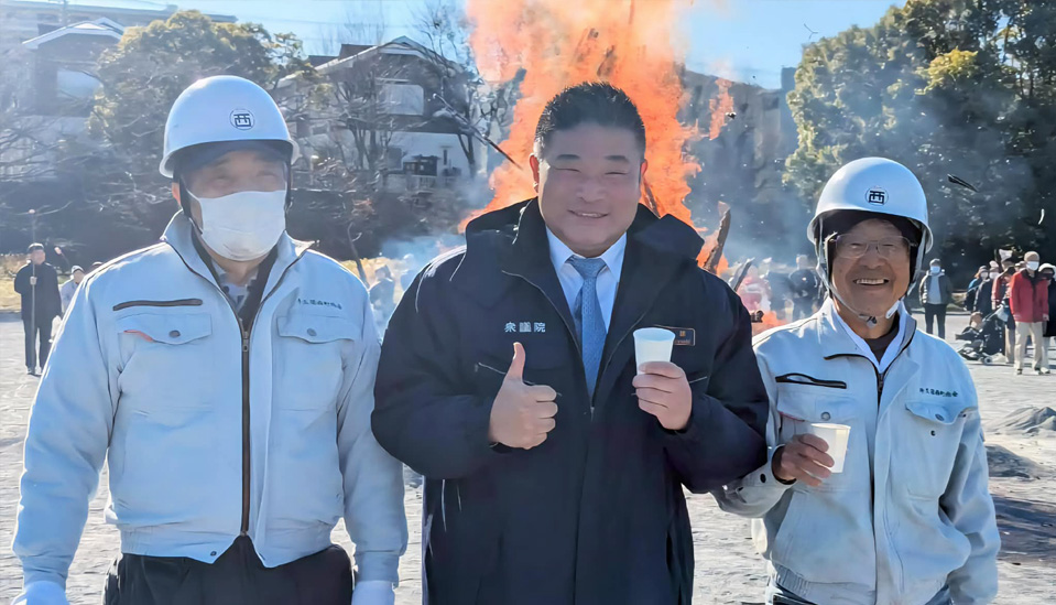 新年から地元で燃えています！【2026.1】
